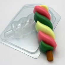 Форма для отливки шоколада "Мороженое/Спиральное"